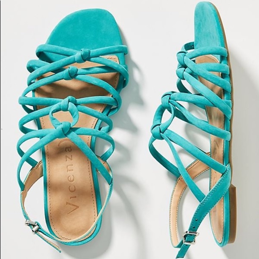 Anthropologie Vicenza Knotted Sandals, 38